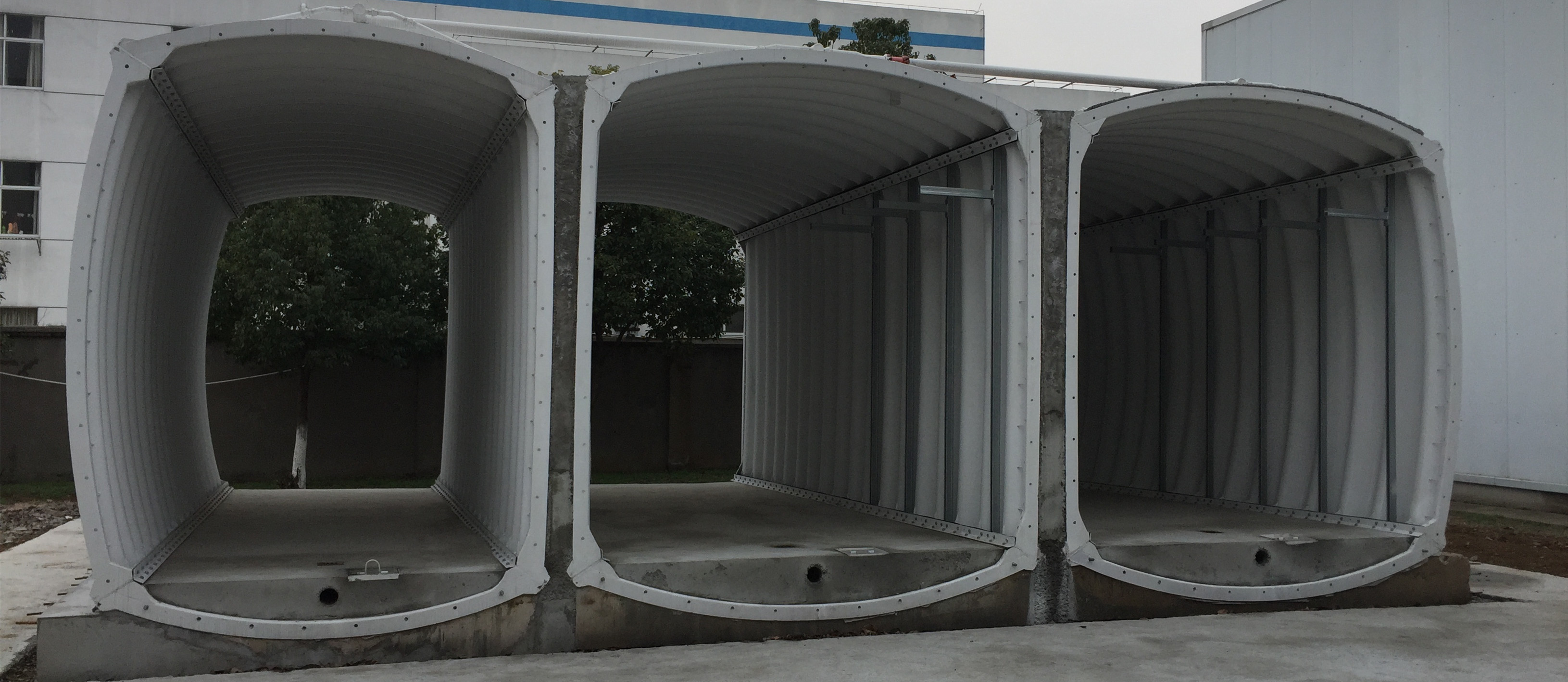 Corrugated box culvert structure